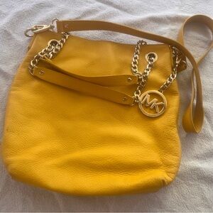 Golden MK satchel